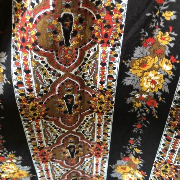 Lucky Brand Smocked Bohemian Maxi Dress - Picture 8 of 10